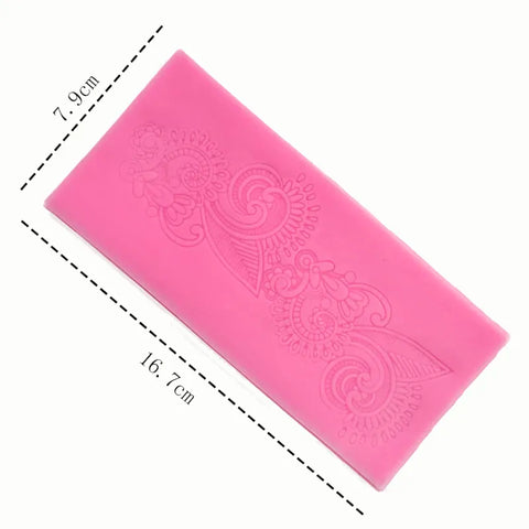 Sugarcraft - Lace mold solicone mat - Totem Lace