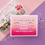 Spellbinders Bestie Beaded Bracelets Etched Dies from the Beads of Friendship Collection