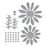 Spellbinders Painted Daisy and Ladybugs Etched Dies from the Through the Meadow Collection by Susan Tierney-Cockburn