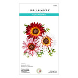 Spellbinders Painted Daisy and Ladybugs Etched Dies from the Through the Meadow Collection by Susan Tierney-Cockburn