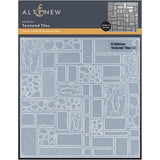 Altenew Textured Tiles 3D Embossing Folder