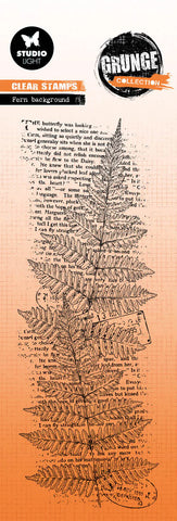 Studio light - Clear Stamp Fern Background Grunge Collection 1 PC
