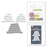 Spellbinders BetterPress Plate & Die Set, International Sentiments - French Sentiments