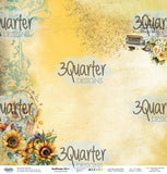 3QUARTER DESIGNS Sunflower Elixir 12x12 Collection Pack