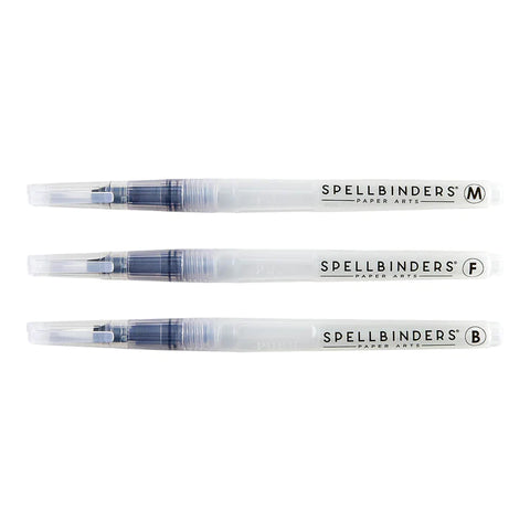 Spellbinders Water Brush Set - 3 pack