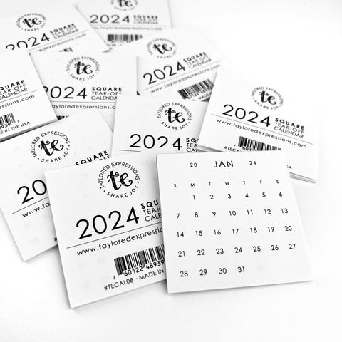 Taylored Expressions - Calendar, 2024 Square Tear-Off (Set of 10)
