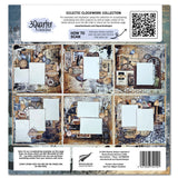 3Quarter Designs Eclectic Clocks 12x12 Design Paper & Diecuts Set