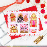 Waffle Flower Royal Mail Stamp Set