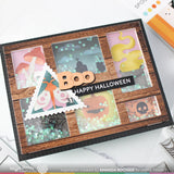 Waffle Flower Postage Collage Blocks Die