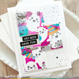 Waffle Flower Postage Collage Spooktacular