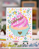 Waffle Flower Sweet Cupcake Die