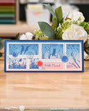 Waffle Flower Postage Collage Wild Birds Stamp Set