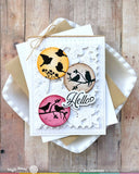 Waffle Flower Postage Collage Wild Birds Stamp Set