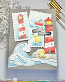 Waffle Flower Coastline Die-n-stencil