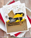 Waffle Flower Treasure Hunt Sentiments Stamp Set