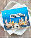 Waffle Flower - Holiday Moose Die-n-stencil