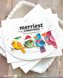 Waffle Flower - Birdie Friends in Winter Die