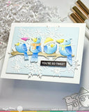 Waffle Flower - Birdie Friends in Winter Die