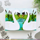 Waffle Flower Swanderful Stamp Set