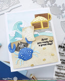 Waffle Flower Coastline Die-n-stencil