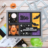 Waffle Flower Postage Collage Blocks Die