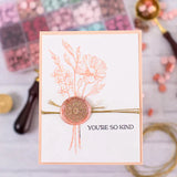 Spellbinders Must-Have Wax Bead Mix Coral