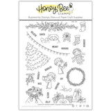 Honey Bee Stamps Loads Of Holiday Cheer - 6x8 Stamp Set