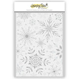 Honey Bee Snowflakes - 3D Embossing Folder