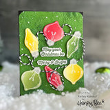 Honey Bee Snowy Pines - 3D Embossing Folder