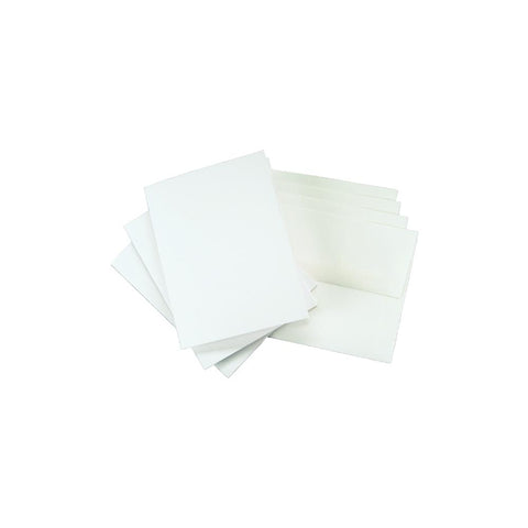 Leader A2 Greeting Cards W/Envelopes (4.375"X5.75") 25/Pkg White