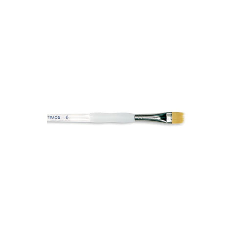 Soft-Grip Golden Taklon Comb Brush 1/2" Width