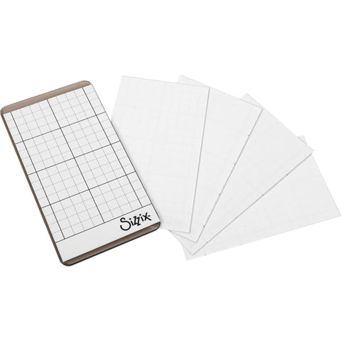 Sizzix Sticky Grid Sheets 5/Pkg Inspired By Tim Holtz 2.5"X4.5"