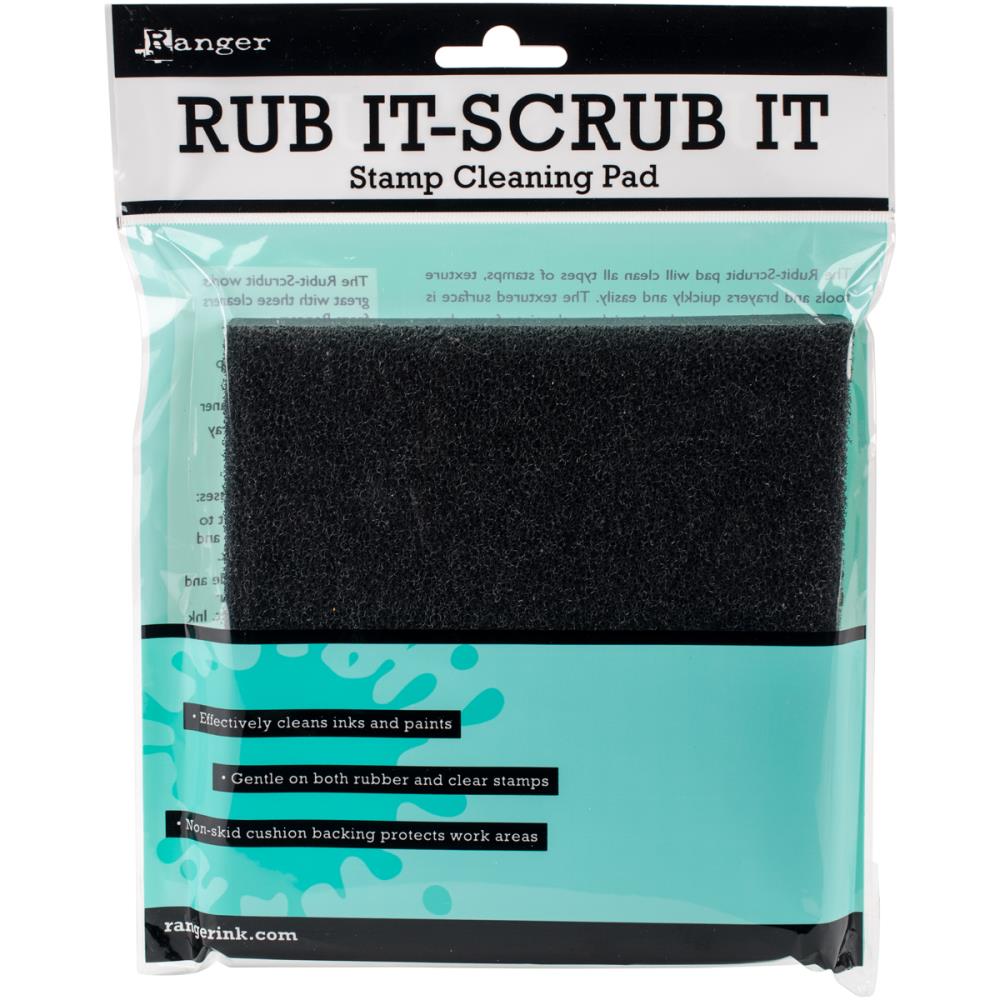 Ranger Inkssentials Rub-It Scrub-It Stamp Cleaning Pad 6X6