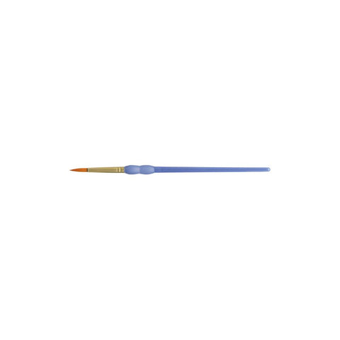 Royal Brush Crafter's Choice Gold Taklon Round Brush Size 20/0