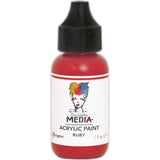 Dina Wakley Media Heavy Body Acrylic Paint (1 oz. Bottle) - VARIOUS COLORS
