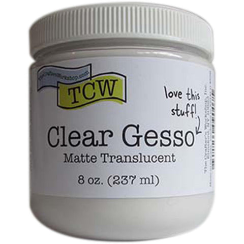 Crafter's Workshop Gesso 8oz Clear