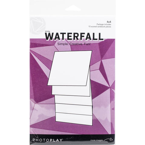 PhotoPlay Maker Series 4"x4" Manual White Waterfall