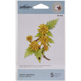 Spellbinders Etched Dies Kerria Japonica