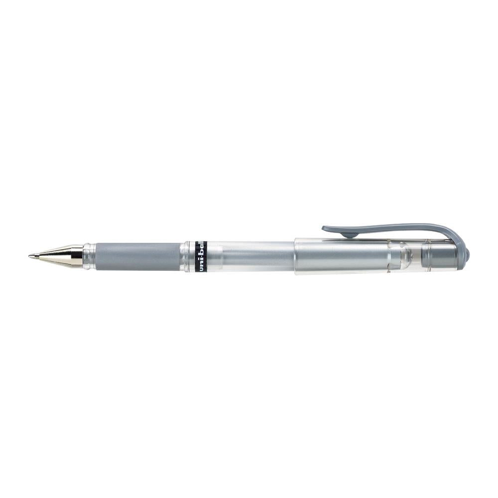 Uni Ball Gel Impact Pen Silver