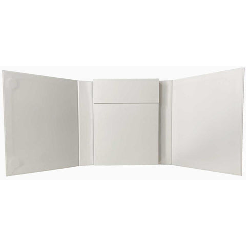 49 And Market Foundations Memory Keeper White Tri-Fold