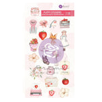 Prima Marketing Inc. Strawberry Milkshake Puffy Stickers 20/Pkg