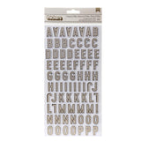 Vicki Boutin Evergreen & Holly Thickers Stickers 156/Pkg Alpha W/Gold Foil Accents