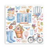 Stamperia Double-Sided Paper Pad 12"X12" Create Happiness Welcome Home