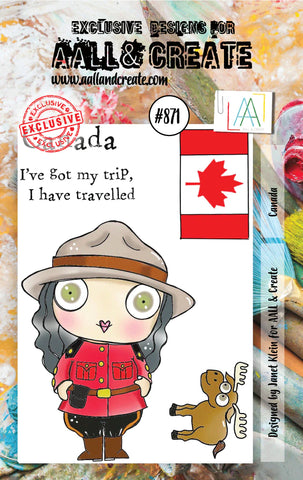 S25 AALL & Create #871 - A7 STAMPS - CANADA