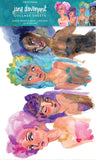 Creative Expressions Jane Davenport Fresh Faced 8 in x 12 in Collage Sheets pk 8
