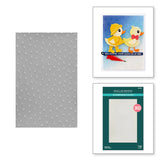 Spellbinders RAINDROPS 3D EMBOSSING FOLDER FROM THE SHOWERED WITH LOVE COLLECTION BY VICKI PAPAIOANNOU