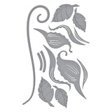 Spellbinders Layered Lilies Etched Dies from the Layered Fleur Bouquet Slimlines Collection