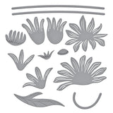 Spellbinders Layered Daisies Etched Dies from the Layered Fleur Bouquet Slimlines Collection