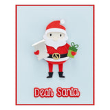 Spellbinders Dancin' St. Nick Etched Dies from the Tinsel Time Collection