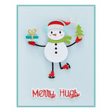 Spellbinders Tinsel Time Sentiments Etched Dies from the Tinsel Time Collection